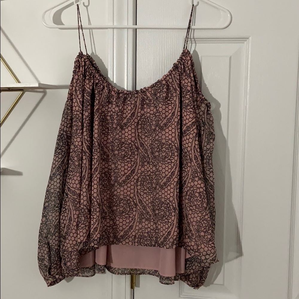 Abbeline Open Shoulder Top